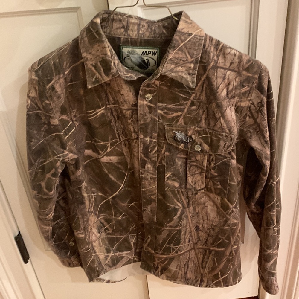 Mack’s prairie wings Camo button gown hunting shirt